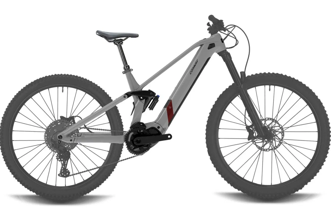 Conway eWME 2.0 Diamant alu raw matt, 47 cm | (29")