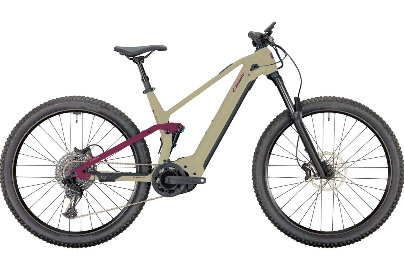 Conway Xyron S 5.0 Carbon Diamant desert matt / plum matt, 49 cm | (29/27,5")