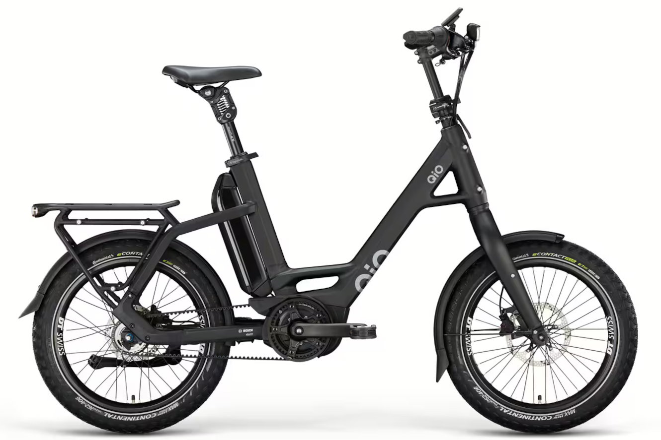 QIO EINS P-5 RBN Compact night black matt, 48 cm | (20")