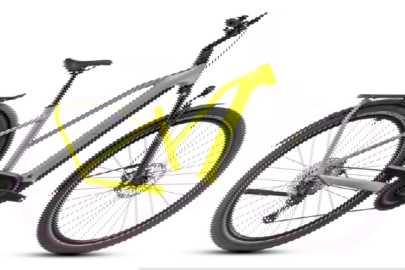 CUBE Kathmandu Hybrid EXC Trapez lizard´n´juniper, 54 cm | (28")