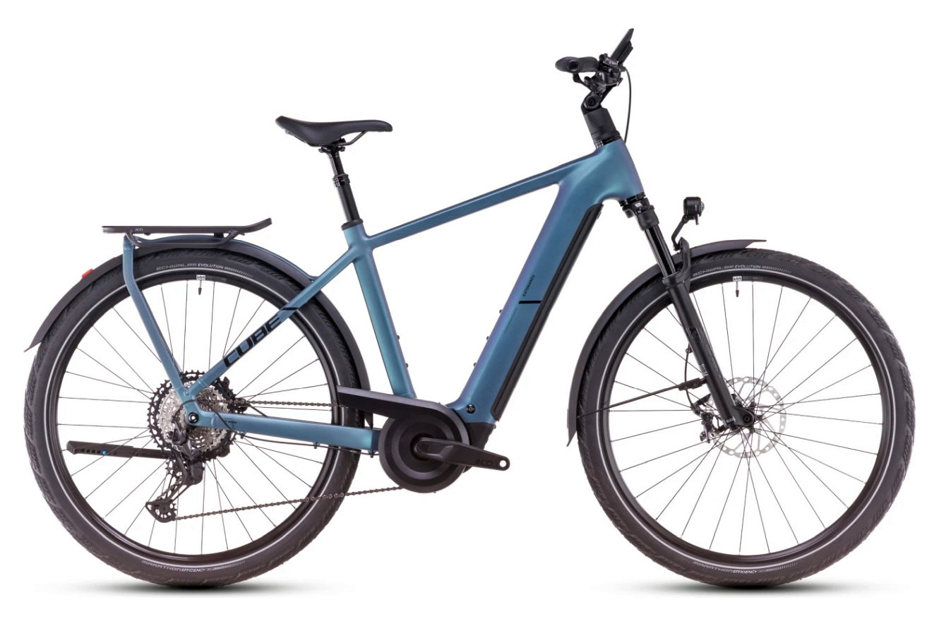 CUBE Kathmandu Hybrid SLX Diamant smaragdgrey´n´black, 50 cm | (28")