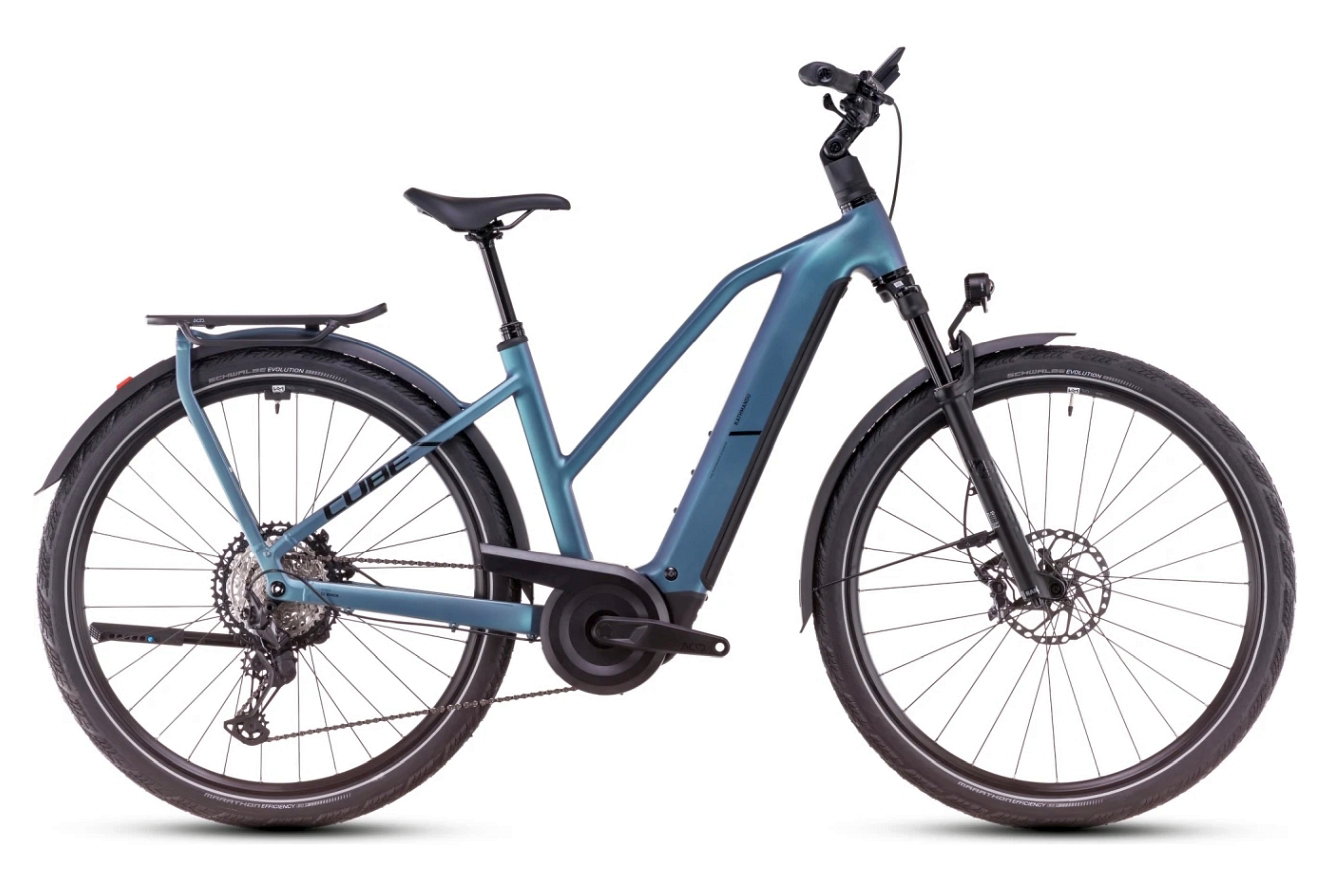 CUBE Kathmandu Hybrid SLX Trapez smaragdgrey´n´black, 50 cm | (28")
