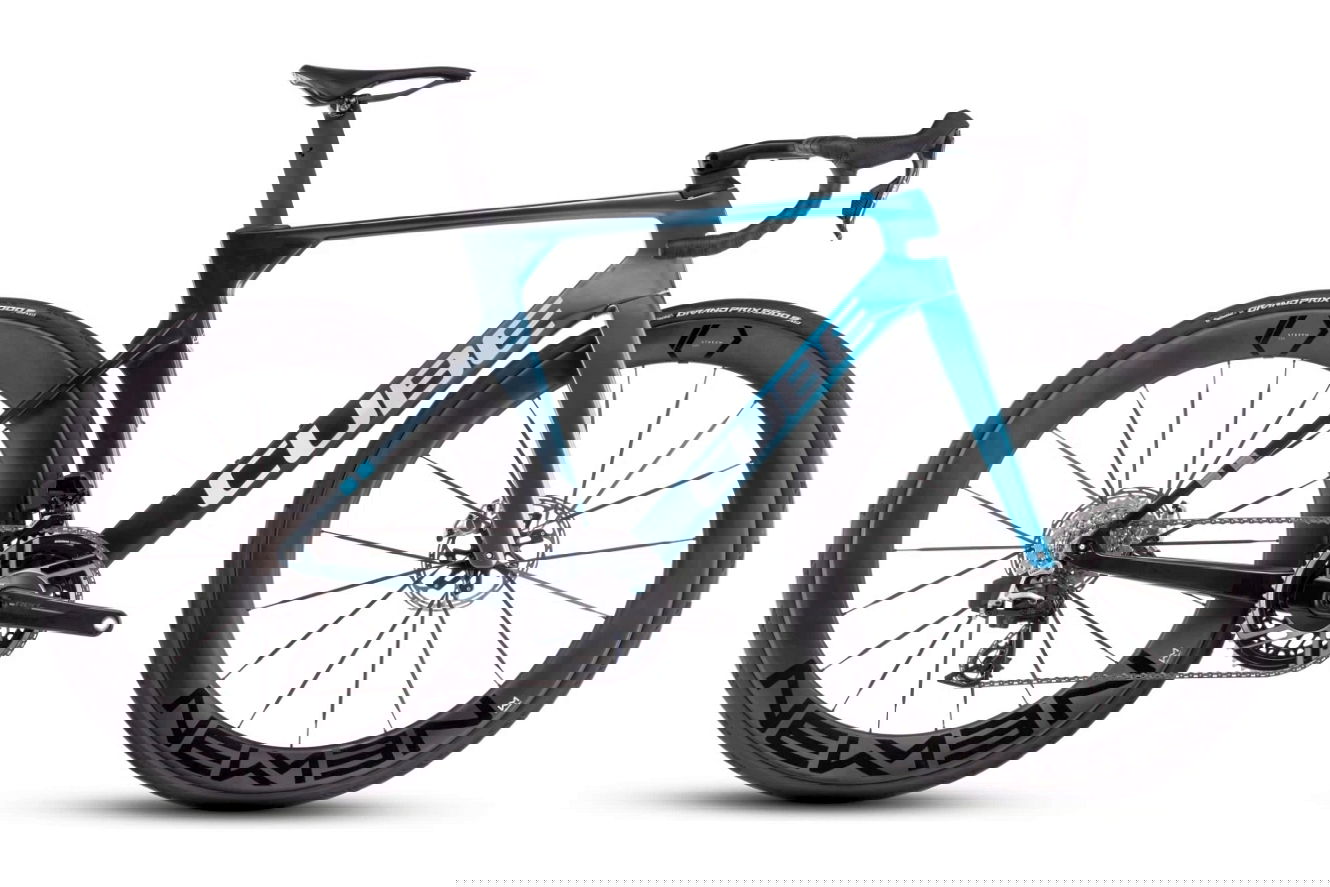 CUBE Litening AERO C:68X SLX Diamant chromeblue´n´liquidblue, 60 cm | (28")