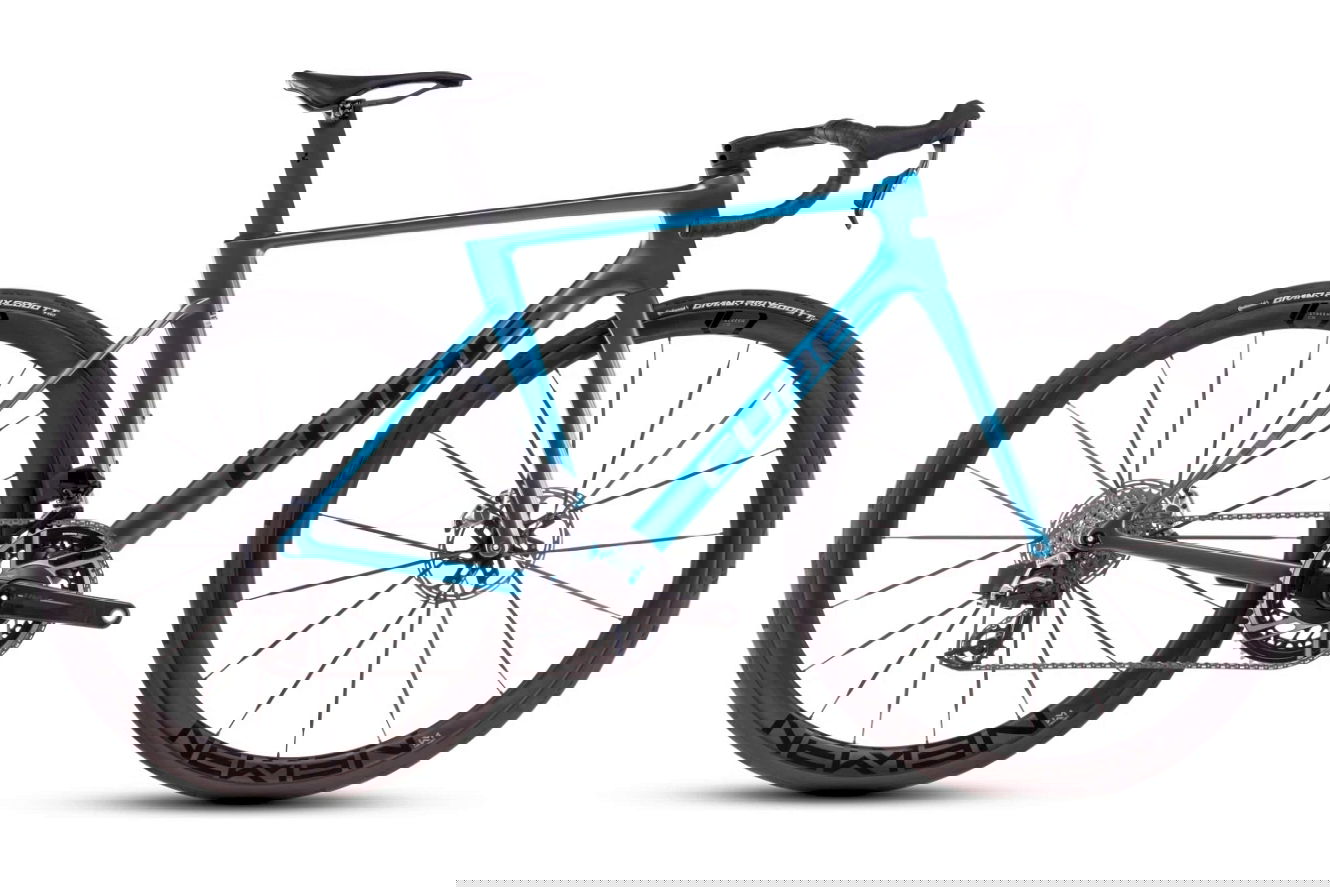 CUBE Litening AIR C:68X SLX Diamant chromeblue´n´carbon, 54 cm | (28")