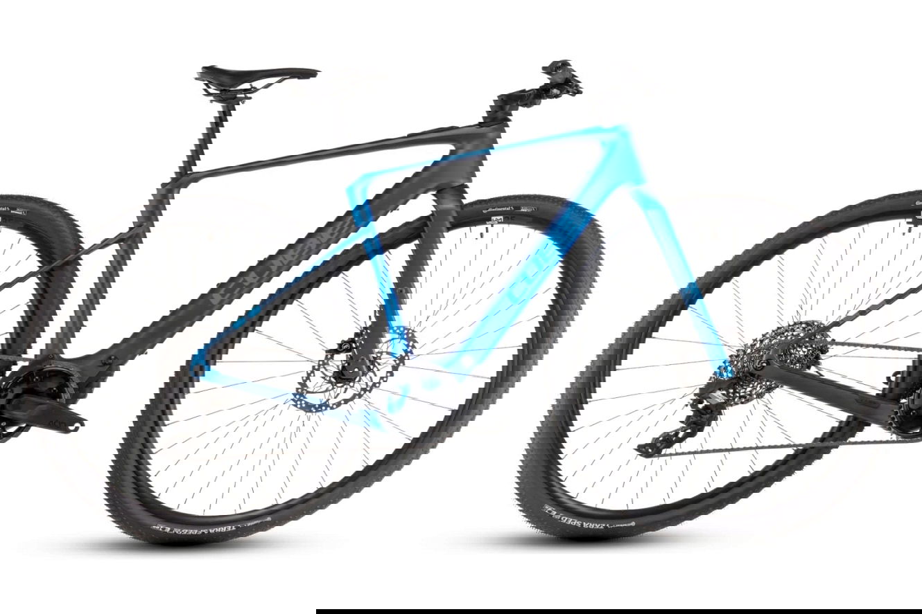 CUBE Nulane Hybrid C:62 SLX 400X Diamant nebula´n´blue, M | (28")