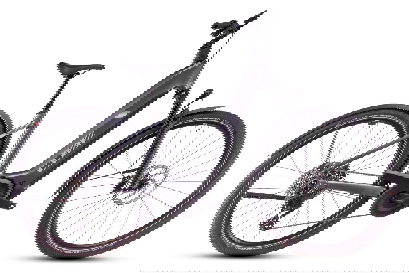 CUBE Nuride Hybrid SLT Allroad Easy Entry graphite´n´fossil, 54 cm | (28")