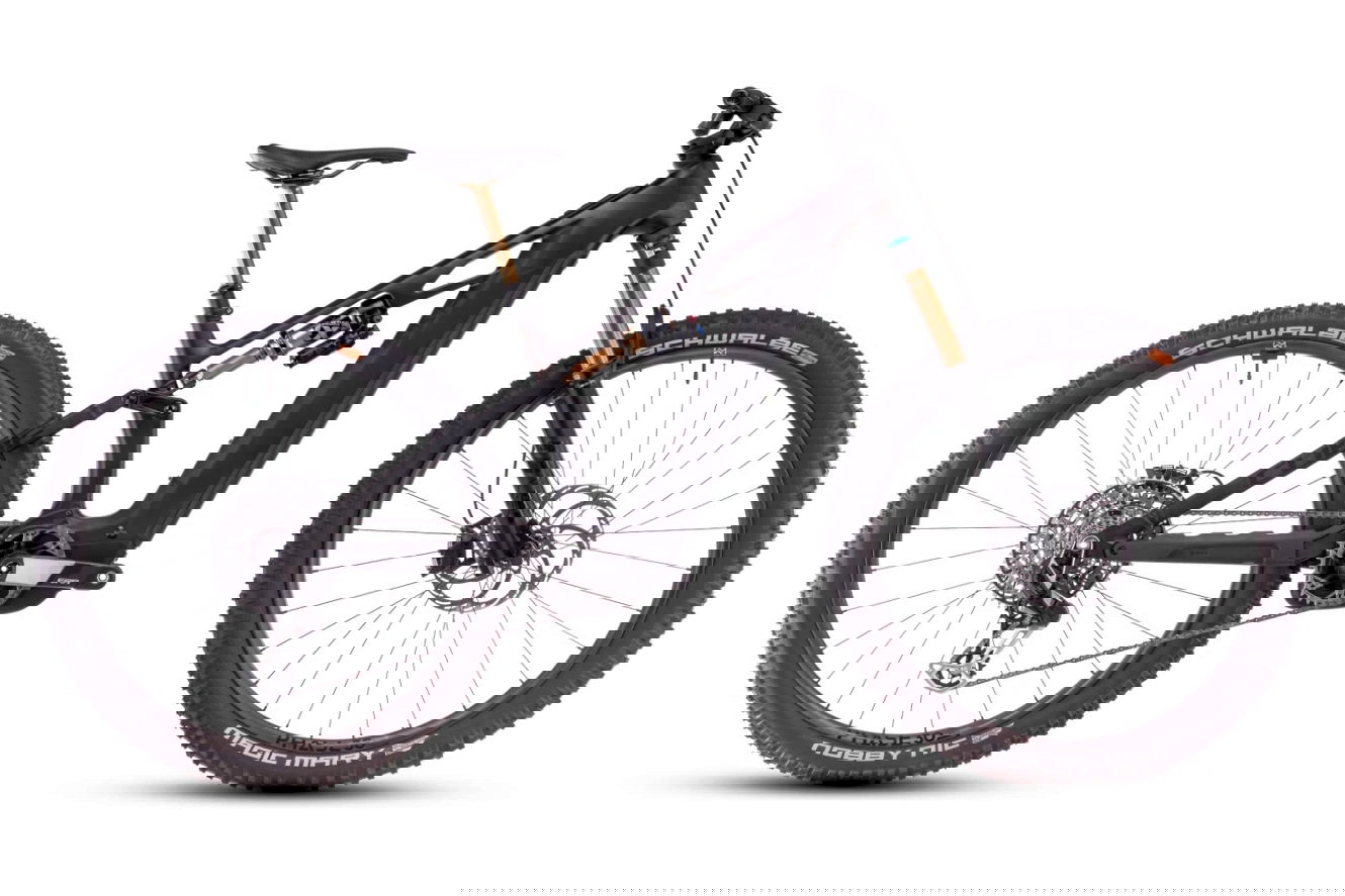 CUBE Stereo Hybrid ONE44 HPC SLT Diamant liquidlava´n´black, S | (27,5")