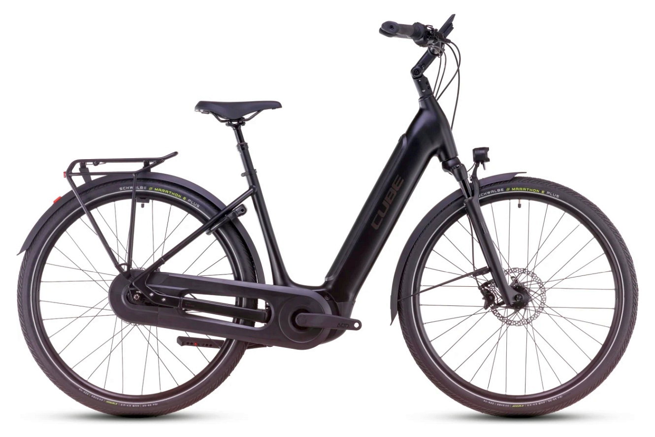 CUBE Supreme Hybrid Comfort SLX 625 Easy Entry black´n´metal, 58 cm | (28")