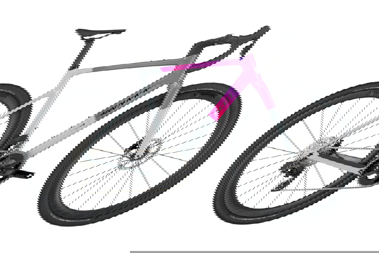 Scott Addict Gravel 20 Diamant narwal grey/fade purple, M | (28")