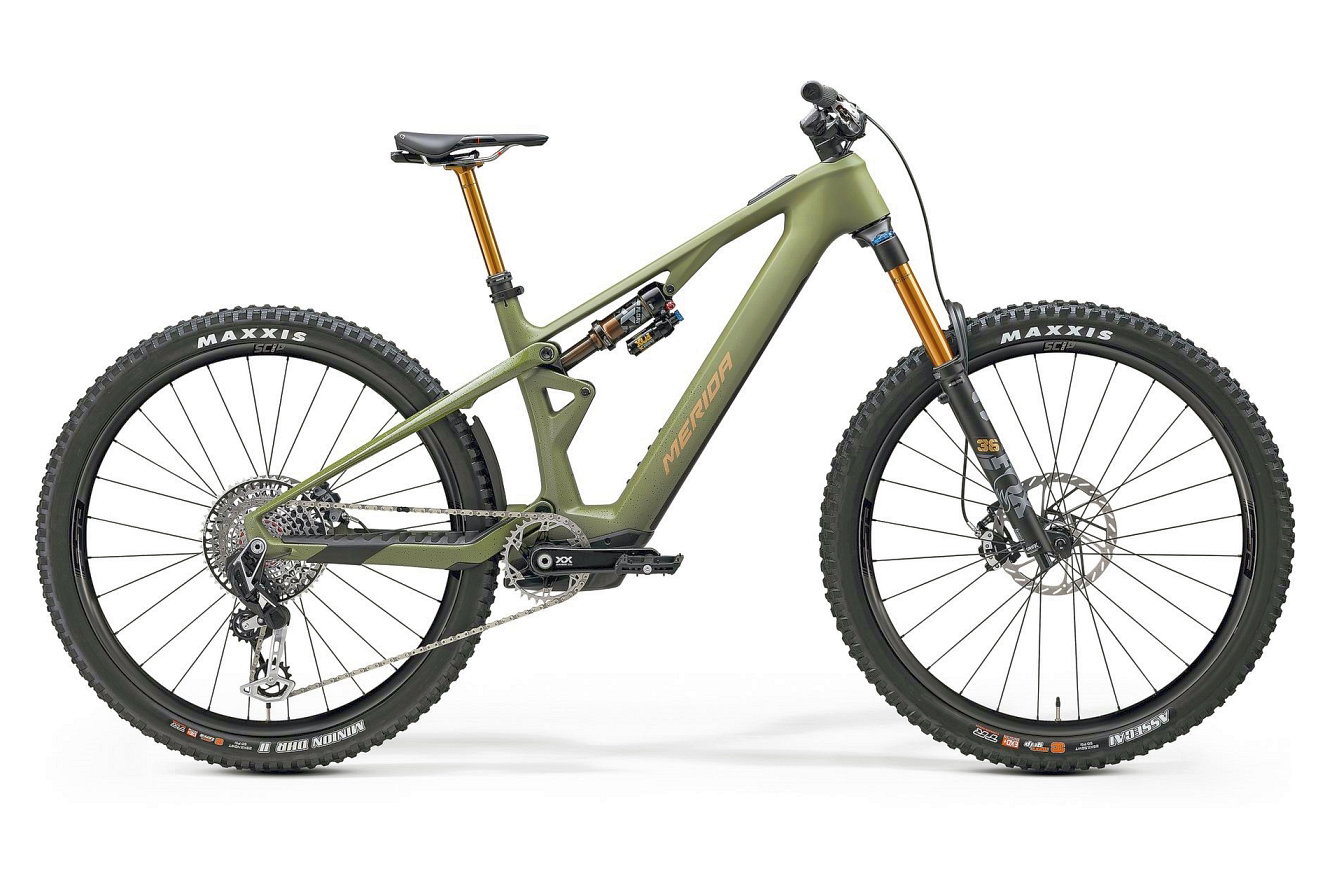 Merida eONE-SIXTY SL 10K Fullsuspension silk anaconda green, XShort | (29")