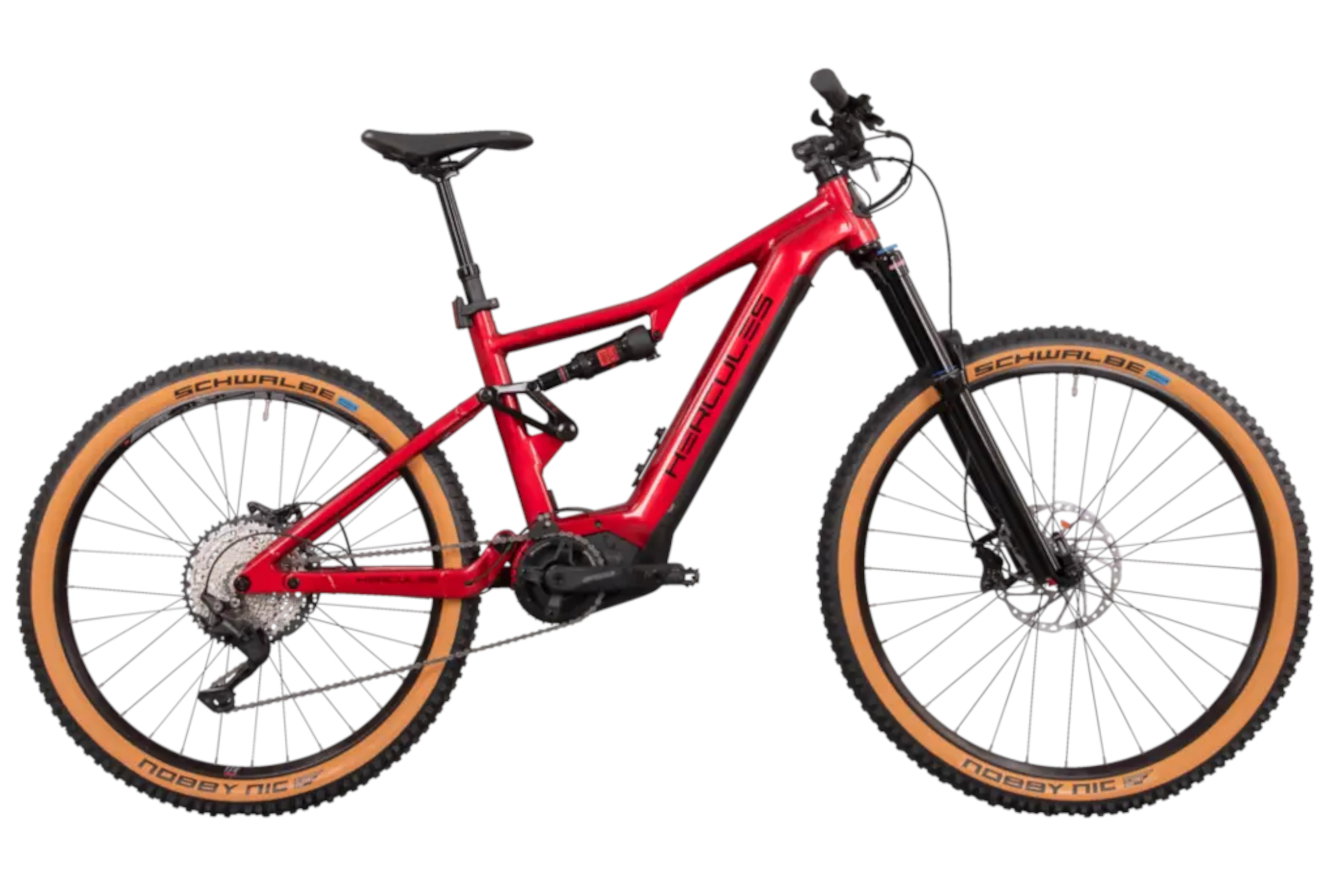 Hercules Nos FS 1.2 Diamant red-glossy, 49 cm | (29/27,5"")