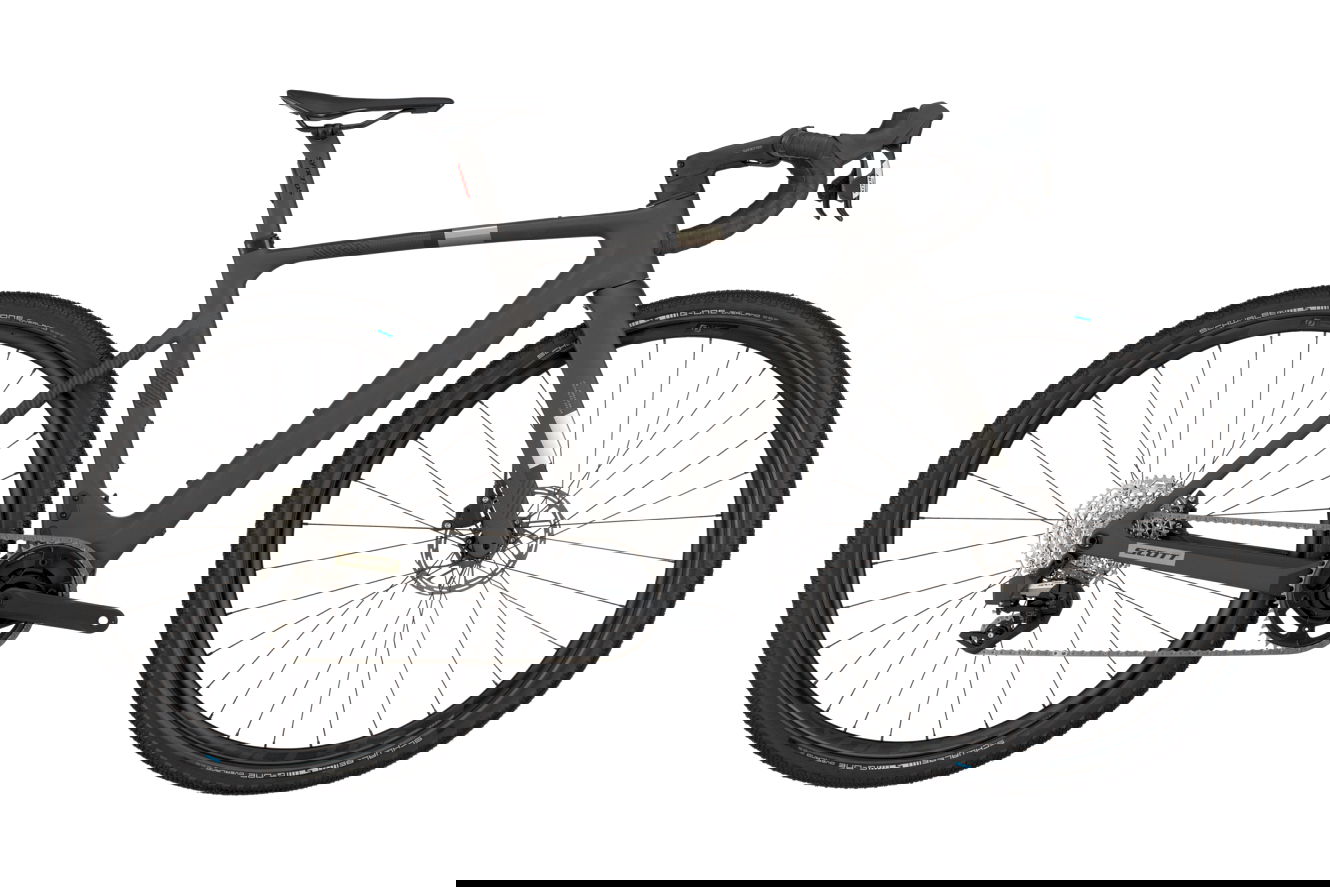 Scott Solace Gravel 30 Diamant carbon black, S | (28")