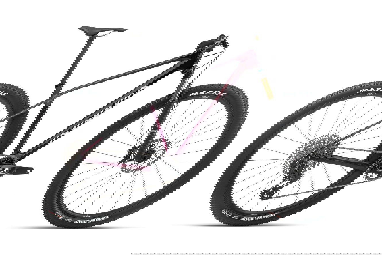 Orbea ALMA M PRO Diamant red wine carbon view (gloss) - carbon raw (matt), L | (29")
