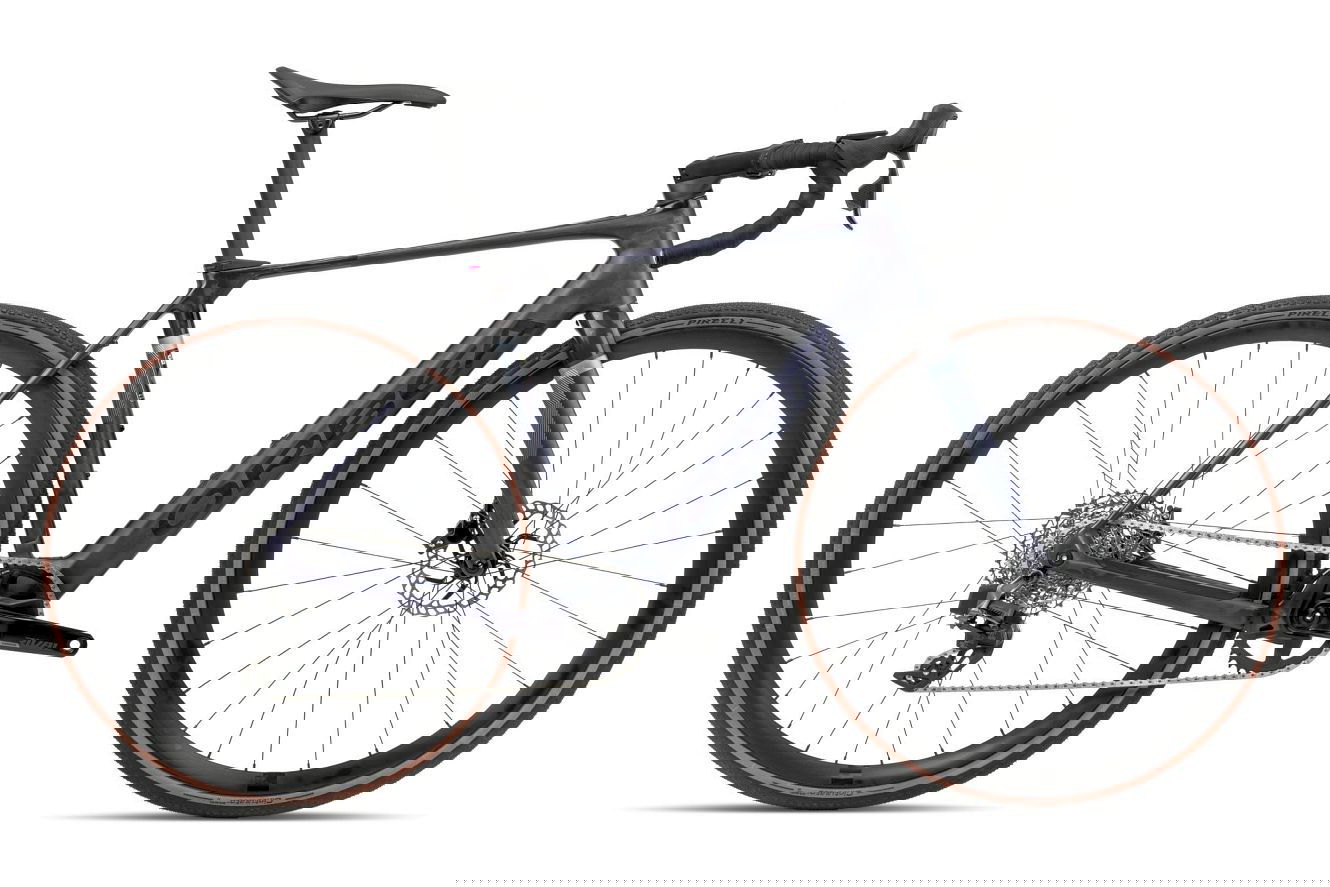 Orbea GAIN M31e 1X Diamant tanzanite carbon view (matt) - carbon raw (gloss), M | (28")