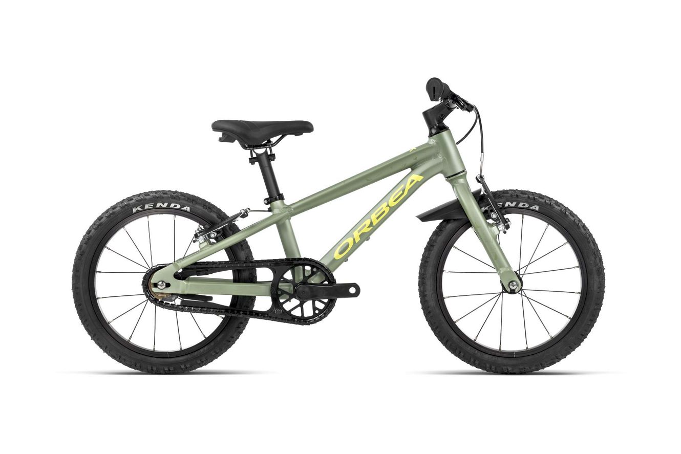 Orbea MX 16 Diamant metallic green artichoke (matt) - yellow (matt), R2 | (16")