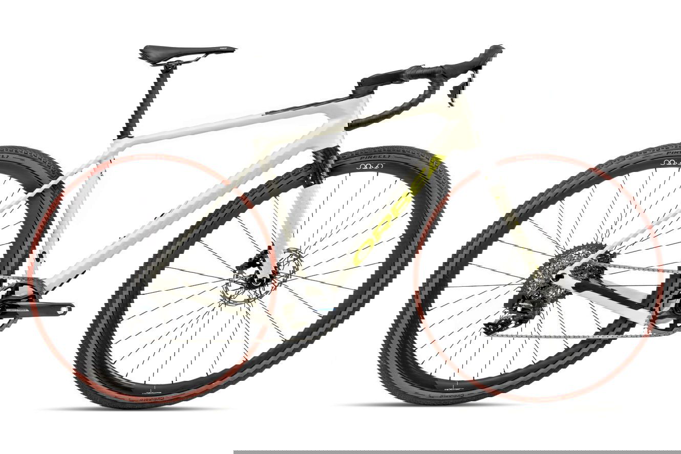Orbea TERRA M21eTEAM 1X Diamant ivory white - spicy lime (gloss), XXL | (28")