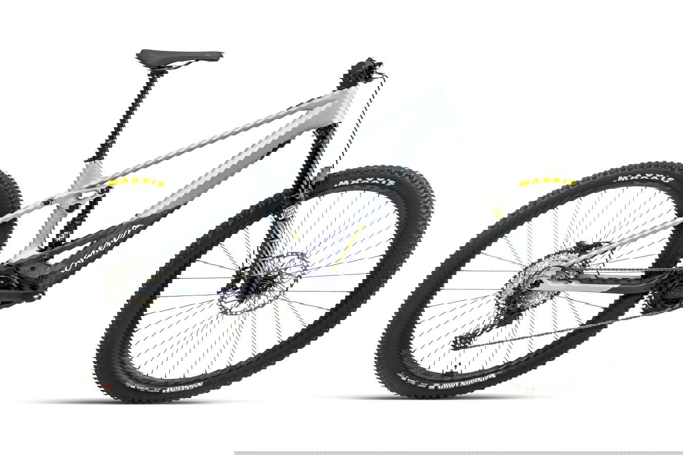 Orbea WILD M20 Diamant halo silver-tanzanite carbon view (matt), L | (29")