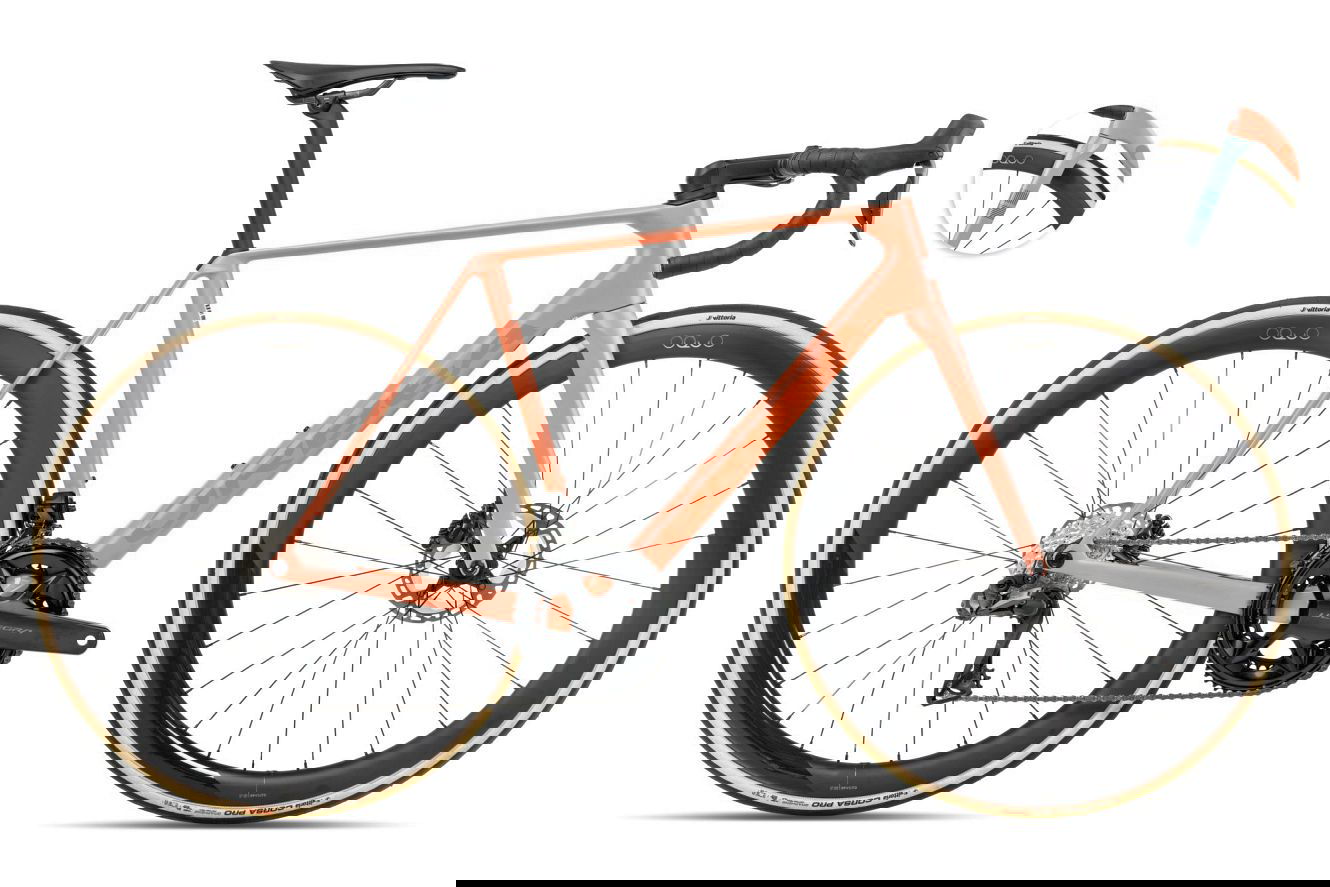 Orbea ORCA M20iLTD Diamant orange cloud (matt) - stone blue (matt-gloss), 47 cm | (28")