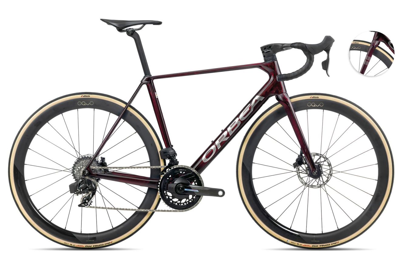 Orbea ORCA M21eLTD PWR Diamant wine red carbon view-titanium (gloss), 55 cm | (28")