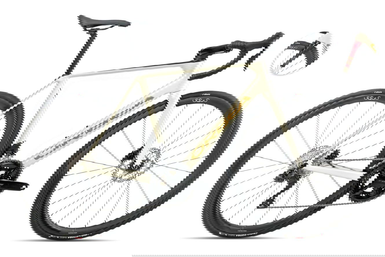 Orbea ORCA M35i Diamant ivory white-burgundy (gloss)-vulcano (matt), 53 cm | (28")