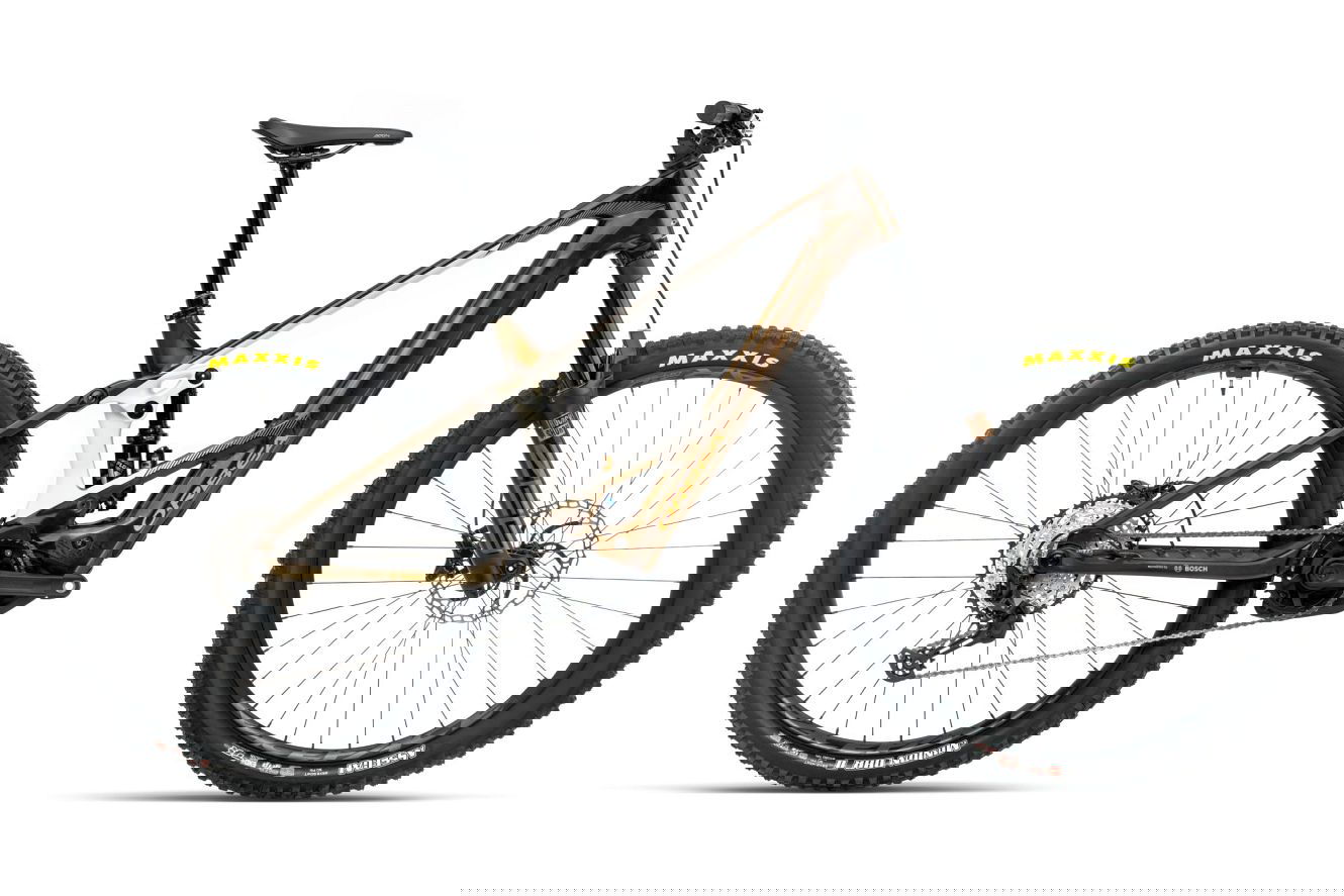 Orbea WILD M20 Diamant caramel carbon view (gloss) - cream white (matt), L | (29")