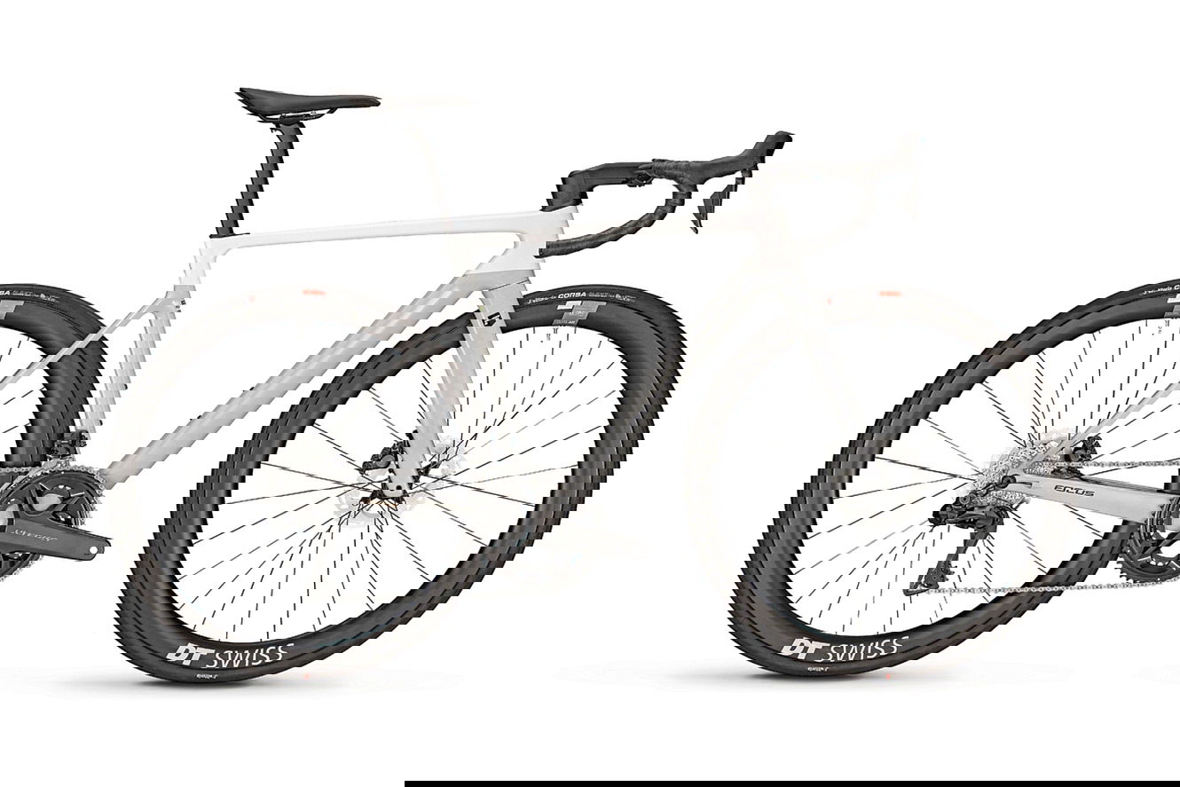 Focus IZALCO MAX 9.8 Diamant white glossy / lightgrey glossy, 58 cm | XL | (28"")