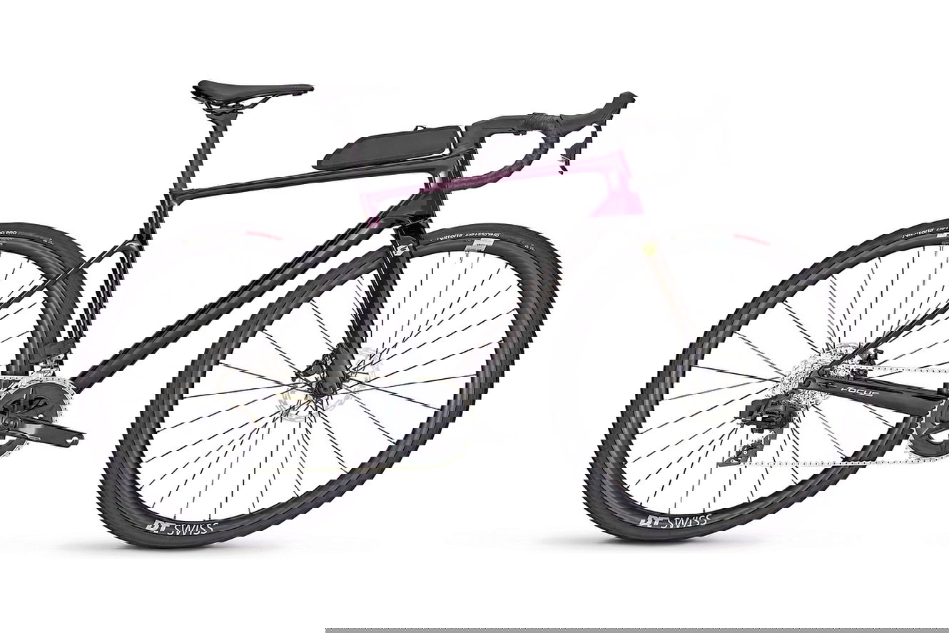 Focus PARALANE 8.8 Diamant darkviolet glossy / carbon raw glossy, 56 cm | L | (28"")