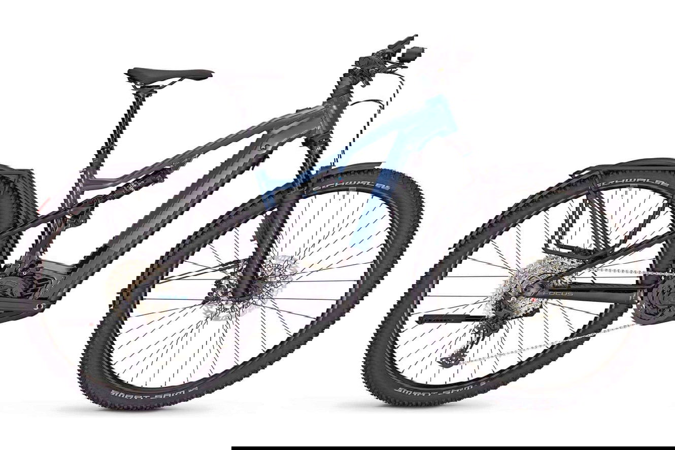 Focus THRON² 6.9 EQP ABS Diamant stoneblue glossy / magicblack glossy, 48 cm | XL | (29")