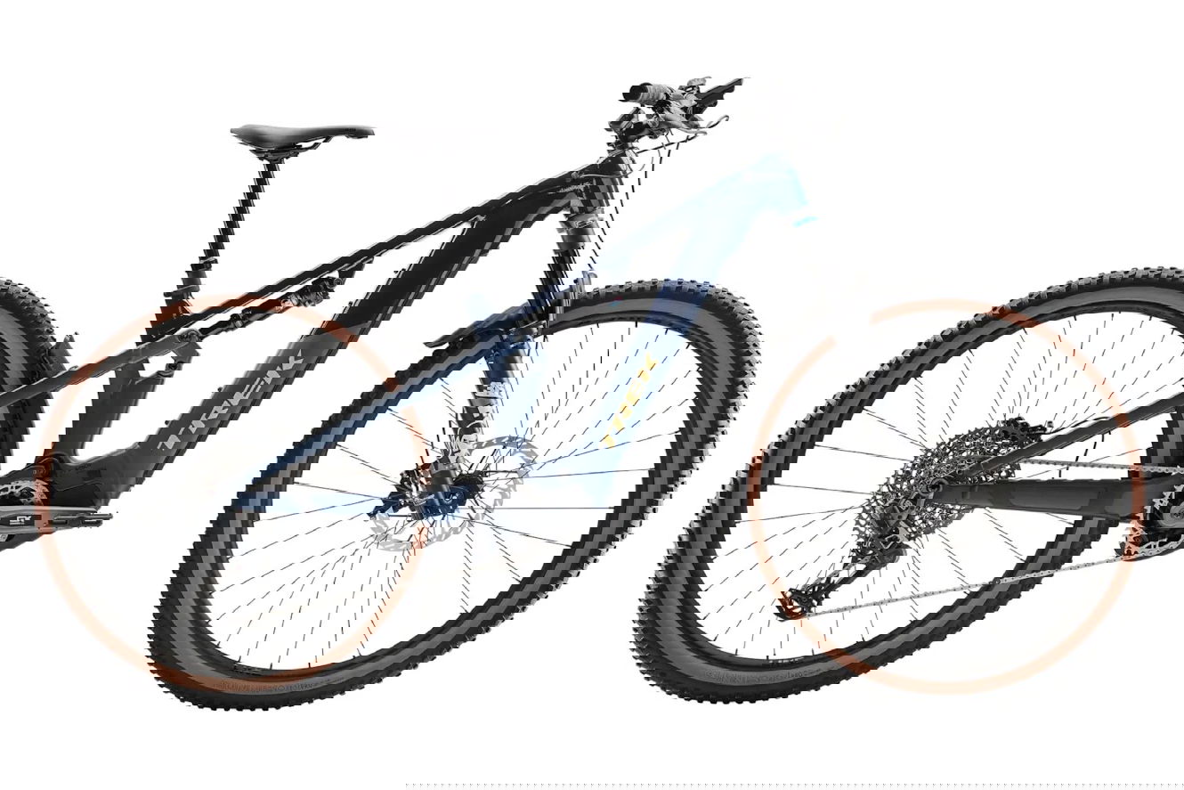 Trek Powerfly+ FS 8 Gen 4 800 Diamant matte/gloss mulsanne blue, L | (29")