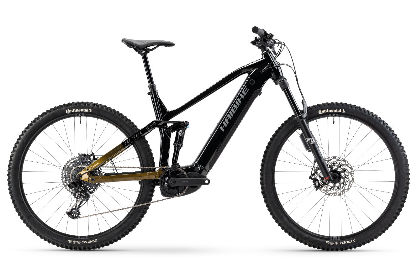 Haibike ALLTRAIL 10.5 ABS 29 High black/ninja gold/grey glänzend, 47 cm | L | (29")