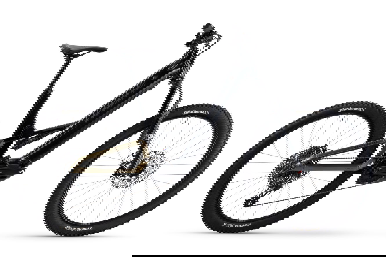 Haibike ALLTRAIL 10.5 Low ABS 27.5 Low black/ninja gold/grey glänzend, 45 cm | M | (27,5"")