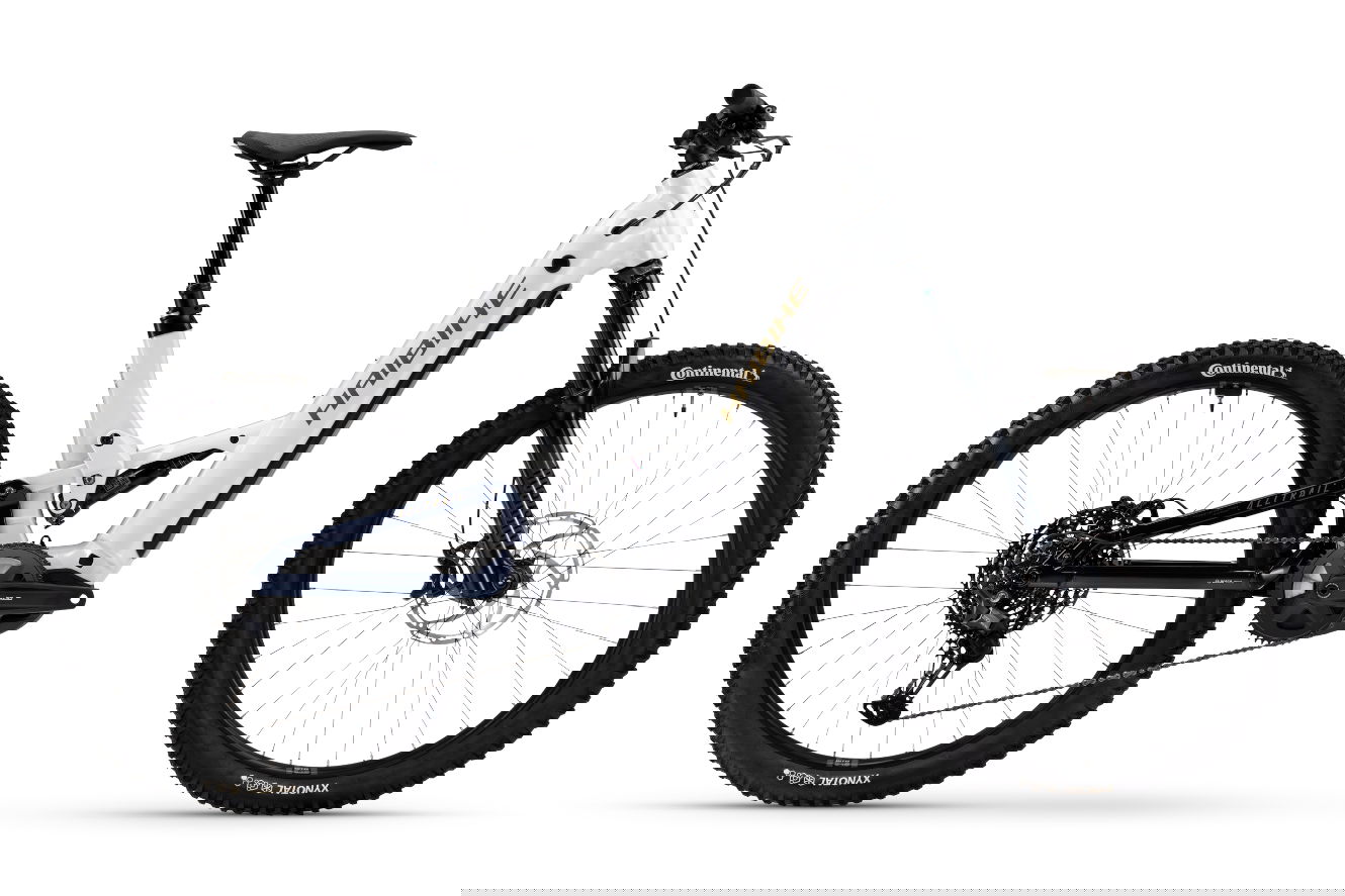 Haibike ALLTRAIL 8 Low 27.5 Low white/blue/gold glänzend, 49 cm | L | (27,5"")