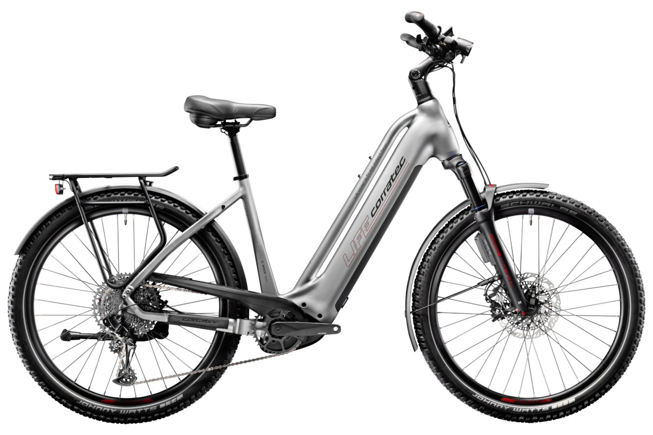 Corratec Corratec Life CX7 12S ABS Wave black/ white/ red, 39 cm | (27,5"")