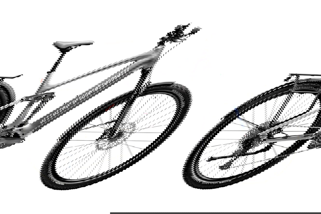 Corratec E-Power MTC 120 Pro Diamant silver/ anodized white/ red, 54 cm | (29")