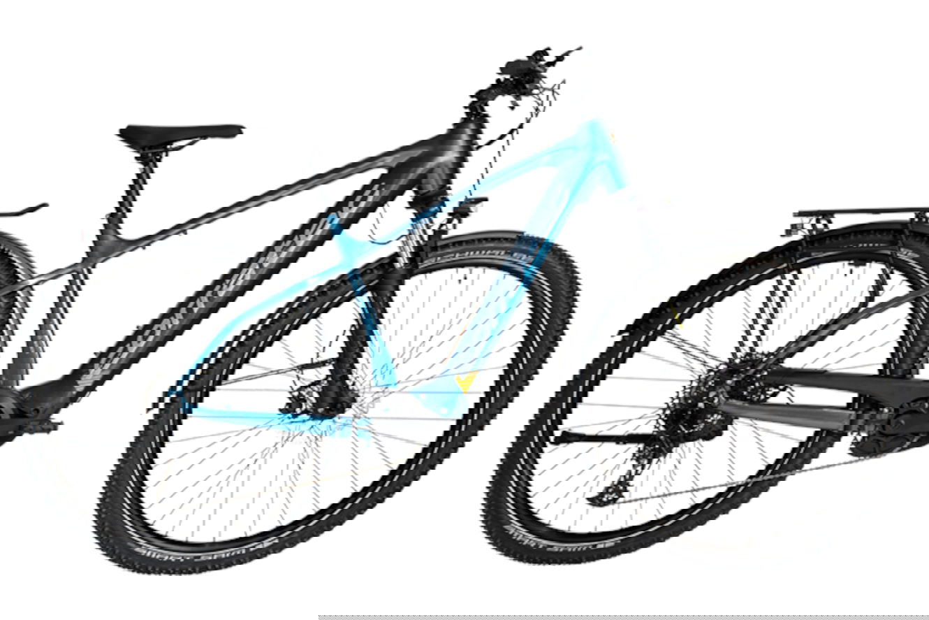 Corratec E-Power MTC 12S Gent light blue silver / orange / brilliant petrol, 44 cm | (29")