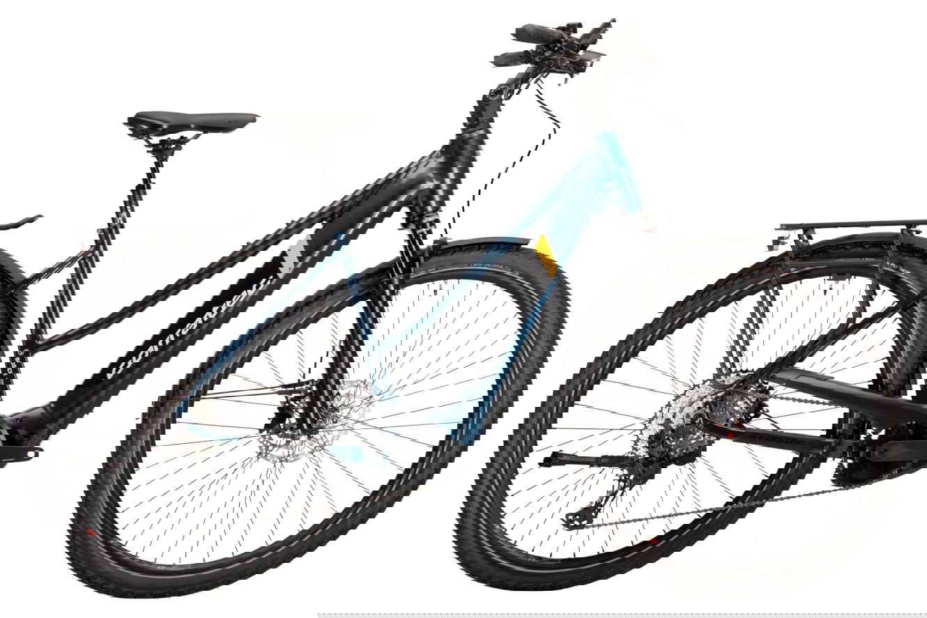 Corratec E-Power Sport 28 SE 3.0 CX7 12S Sport dark blue/ mango/ light gray, 45 cm | (28")