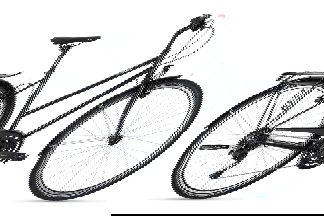 VSF Fahrradmanufaktur T-300 Trapez ebony metallic, 45 cm | (28")