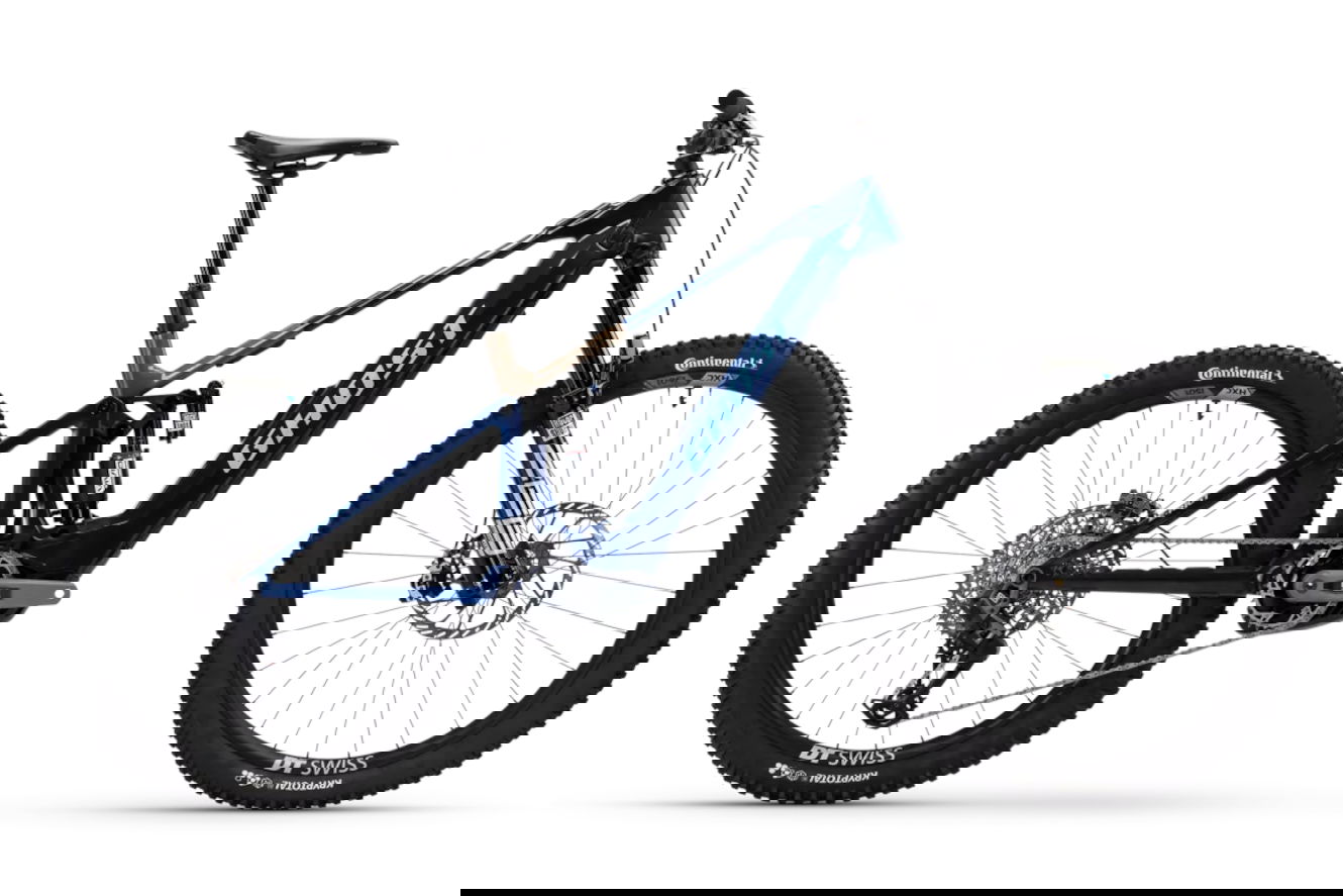 Ghost E-RIOT LTD High blue moonstone/coffee earth - glossy, 42 cm | L | (29")