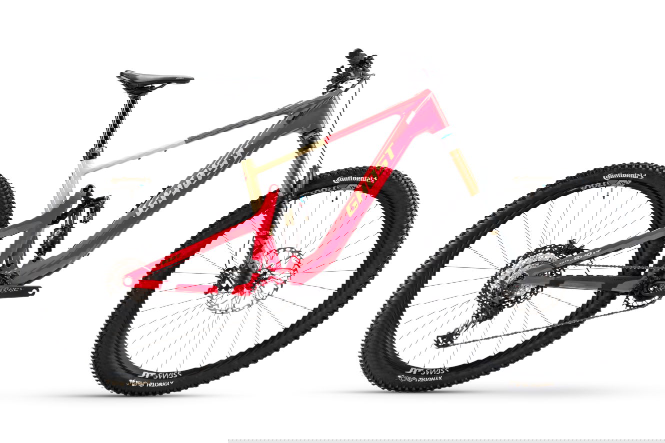 Ghost PATH RIOT FULL PARTY High seismic red/yellow glacial sand - glossy, 44 cm | M | (29")