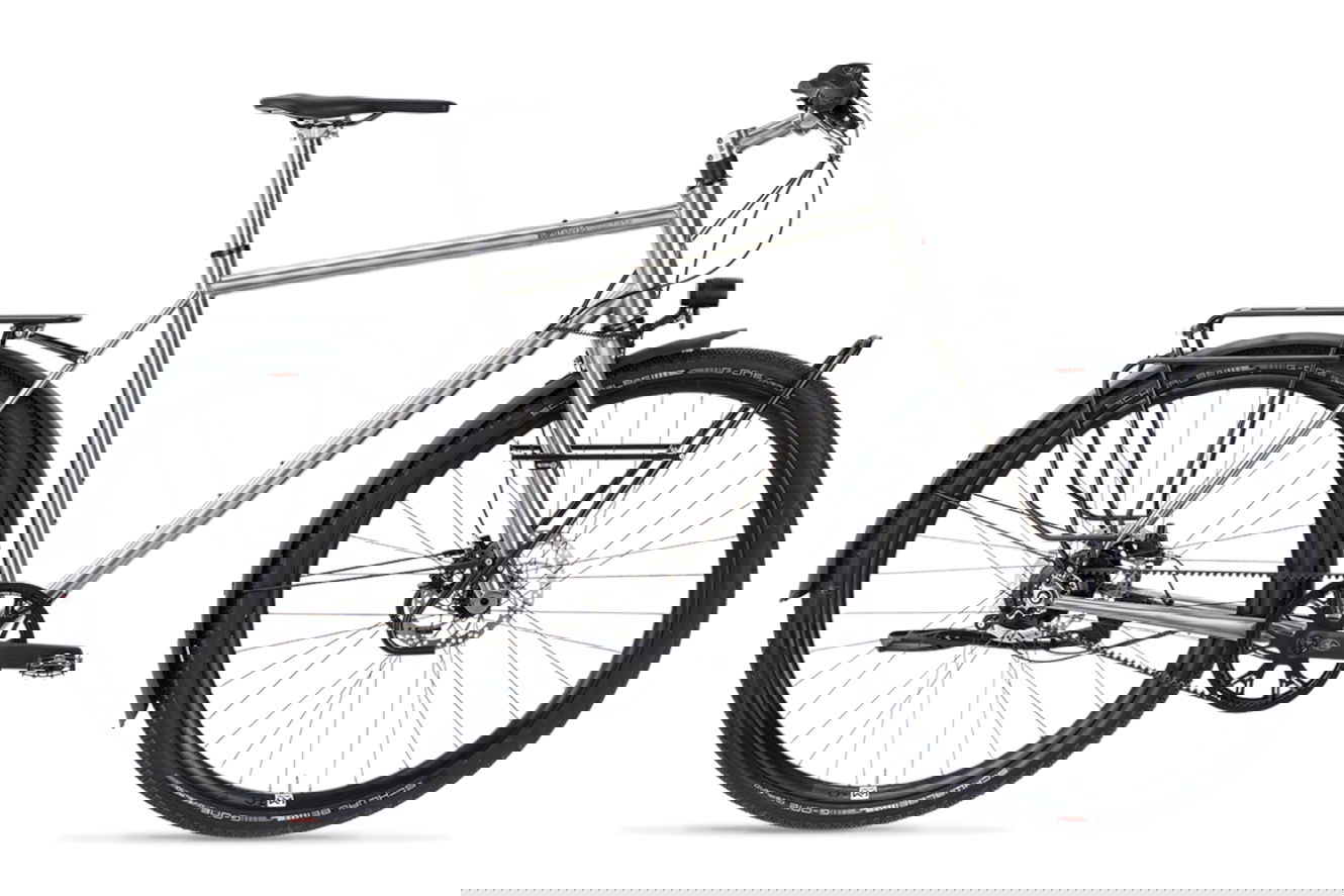 VSF Fahrradmanufaktur Ti-1000 Diamant titan roh, 55 cm | (28")