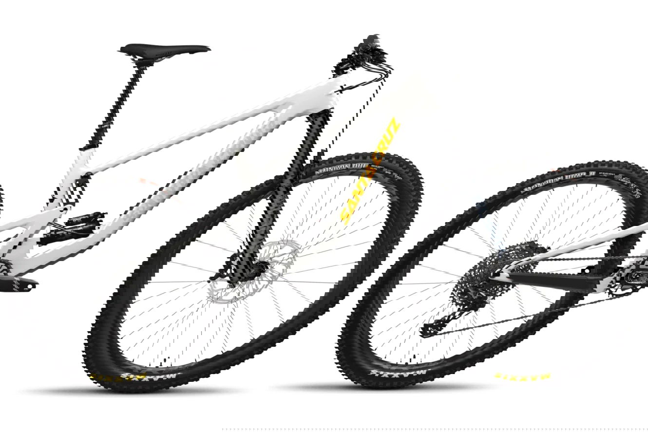 Santa Cruz Bronson 4.1 X01-Kit Diamant gloss chalk white, LG | (29/27,5"")