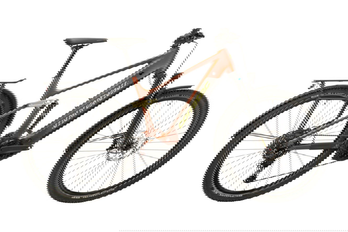 Corratec E-Power MTC 120 Diamant brown, dark grey, light green, 44 cm | (29")