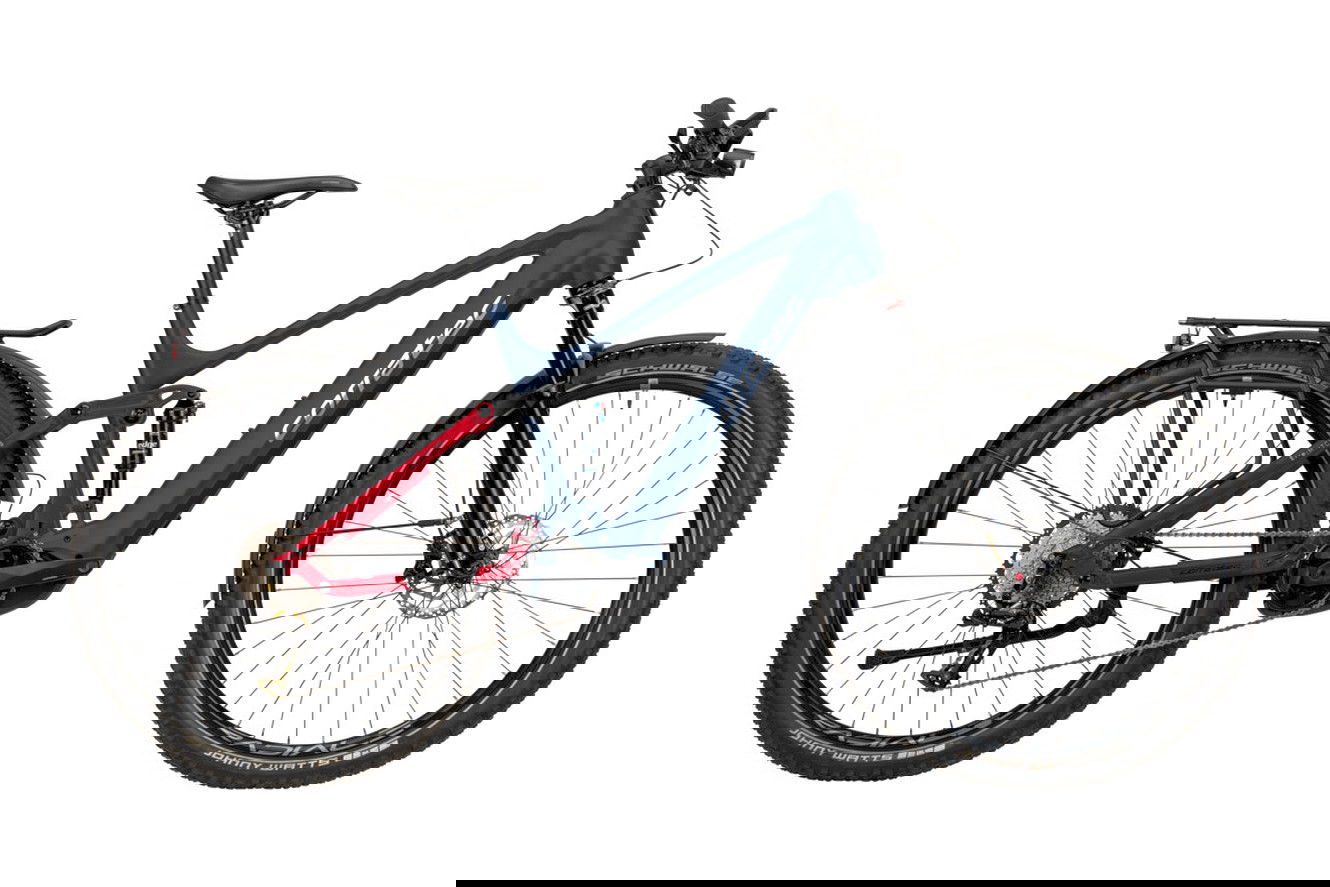 Corratec E-Power MTC 120 LTD 1 Diamant dark blue, red, white, grey, 49 cm | (27,5")