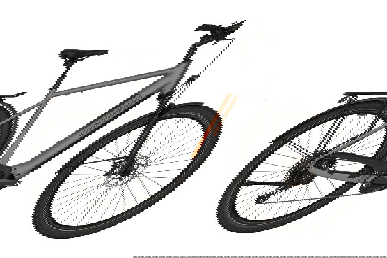 Corratec E-Power Trekking 28 CX8 12S Gent gold, dark red, orange, 55 cm | (28")