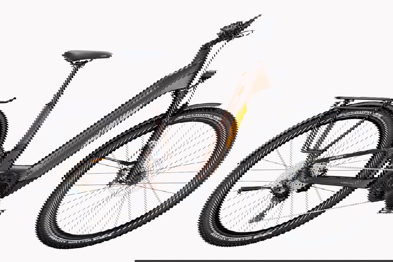 KTM MACINA AERA FS PRIME LFC Di2 Wave mars black matt(fresh orange), 46 cm | (29")