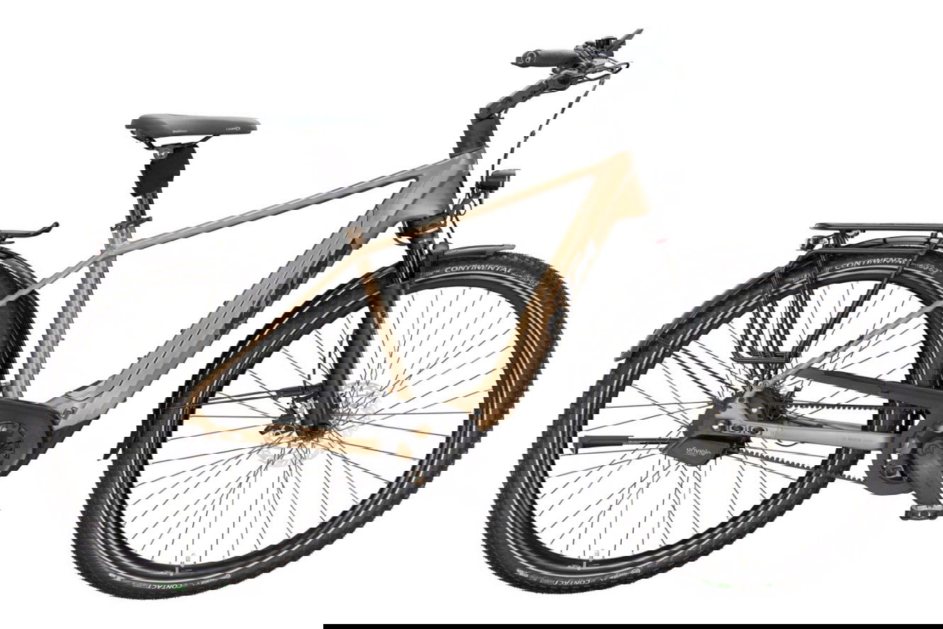 KTM MACINA CITY 810 Belt Diamant olive pearl matt (black+orange), 51 cm | (29")