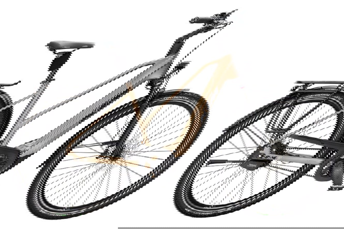 KTM MACINA CITY 810 Belt Trapez olive pearl matt (black+orange), 56 cm | (29")