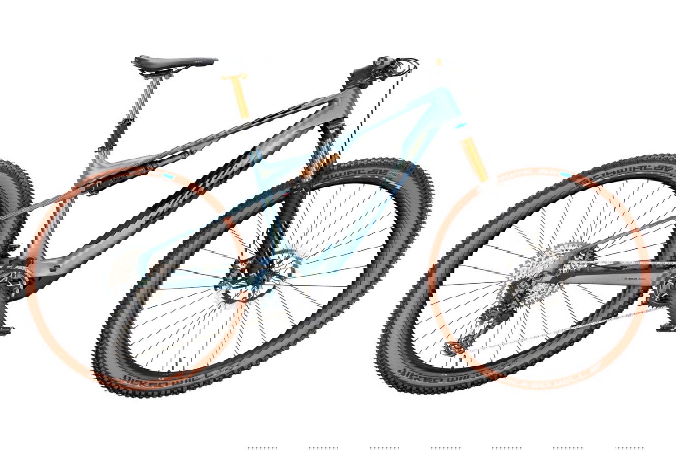KTM MACINA SCARP SX PRIME Diamant velvet petrol matt (black+gold), 43 cm | M | (29")