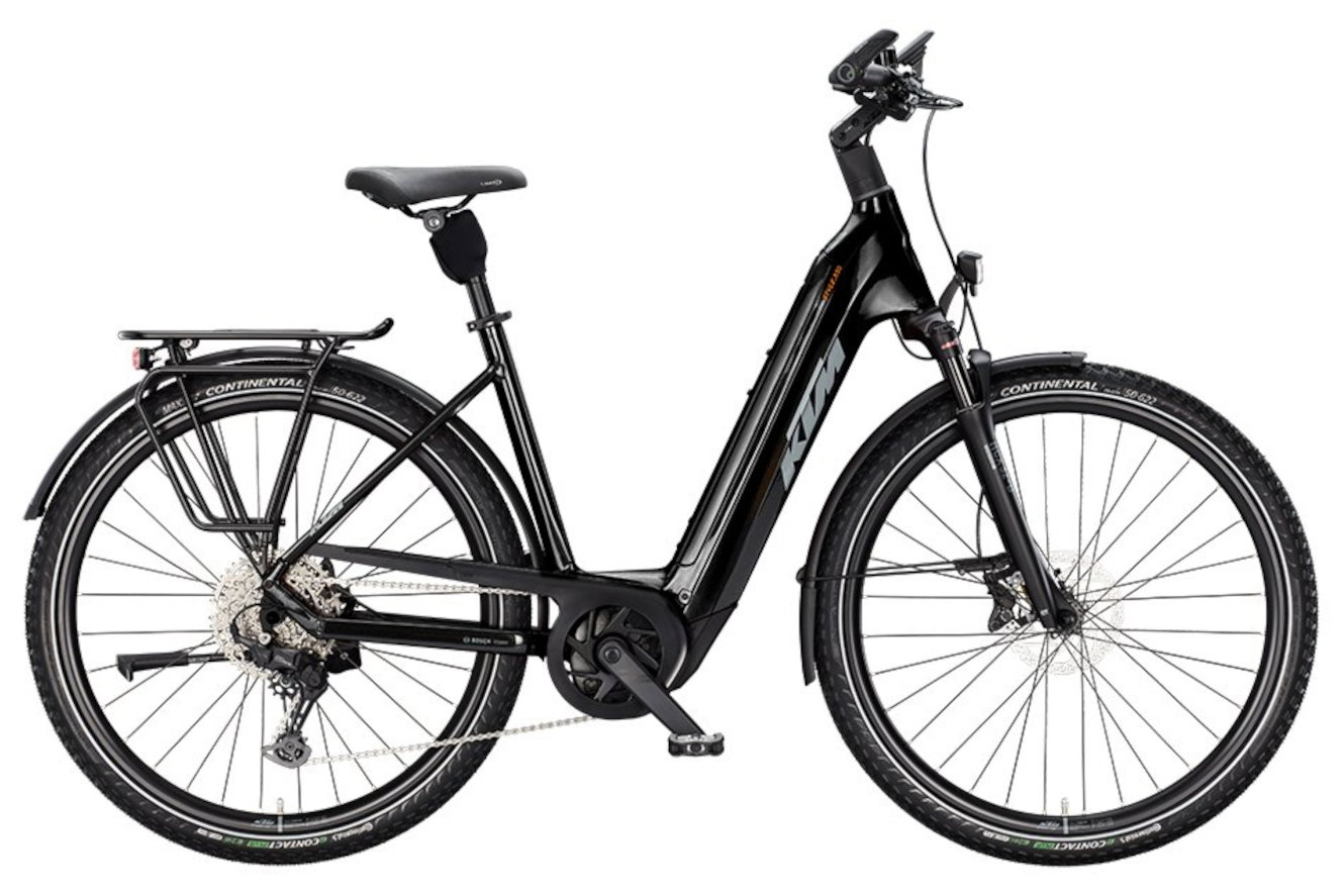 KTM MACINA STYLE 830 Wave diamond black (grey+orange), 46 cm | (29")