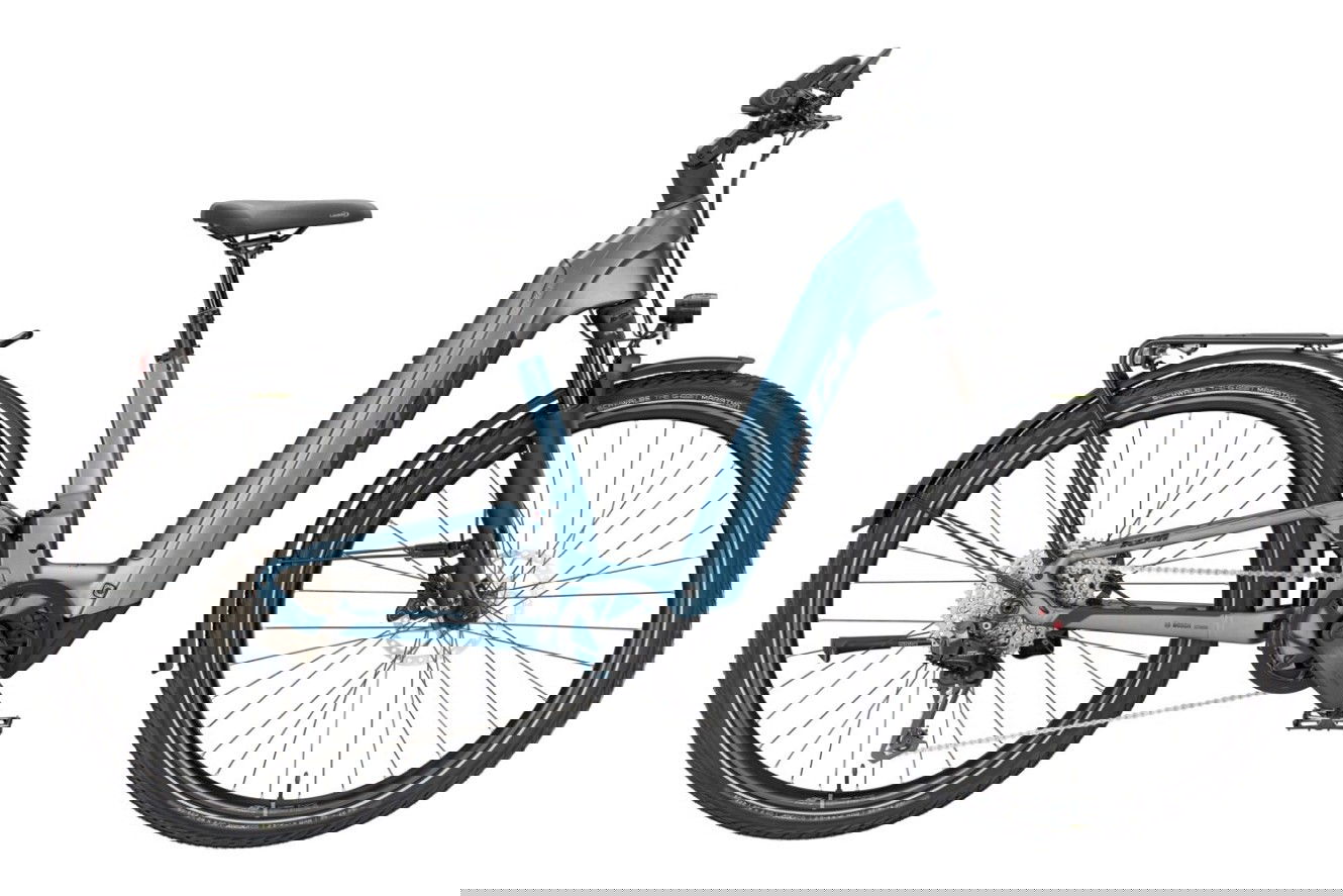 KTM MACINA STYLE FS PRIME Di2 Wave steel blue matt (black glossy), 46 cm | (29")
